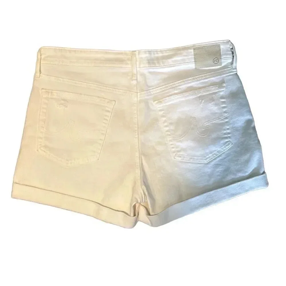 Adriano Goldschmied Haley X boyfriend roll up shorts size 30